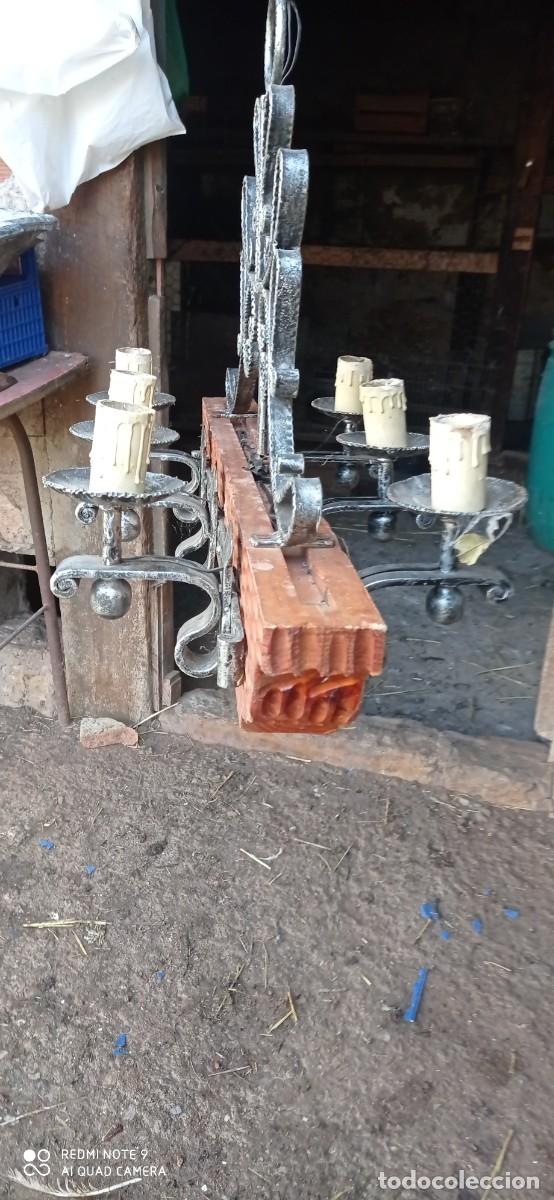 Antig&uuml;edades: LAMPARA RUSTICA - Foto 4