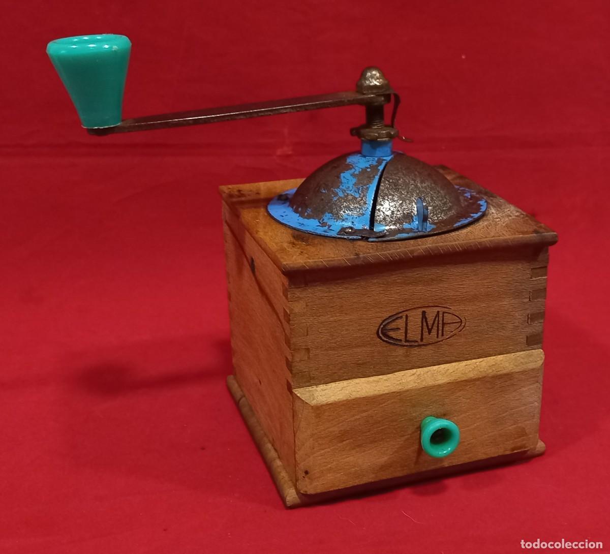 Antiguidades: MOLINILLO DE CAFE ELMA DE MADERA