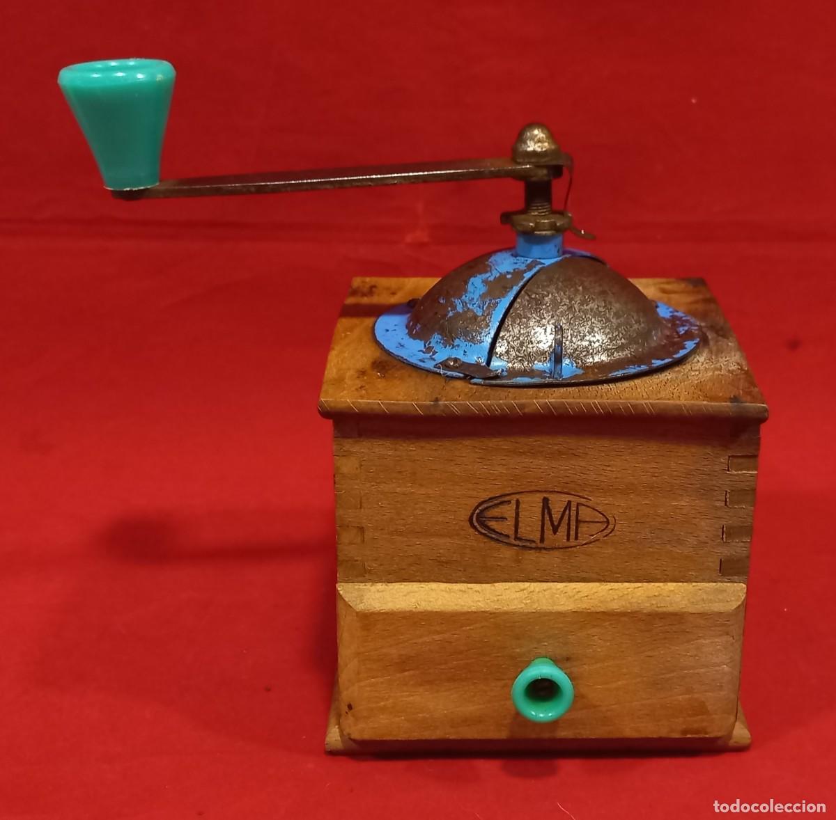Antig&uuml;edades: MOLINILLO DE CAFE ELMA DE MADERA - Foto 2