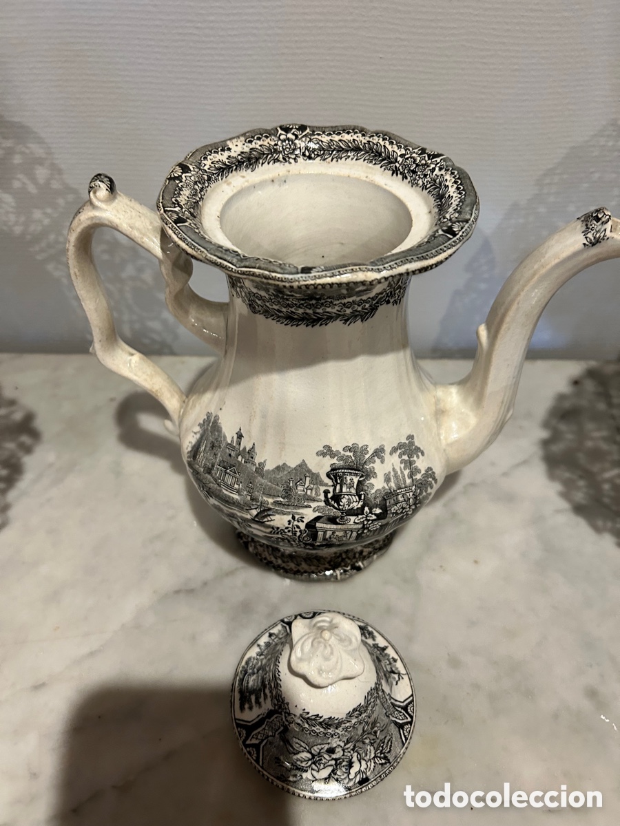 Antig&uuml;edades: Cafetera de sargadelos tercera &eacute;poca - Foto 4