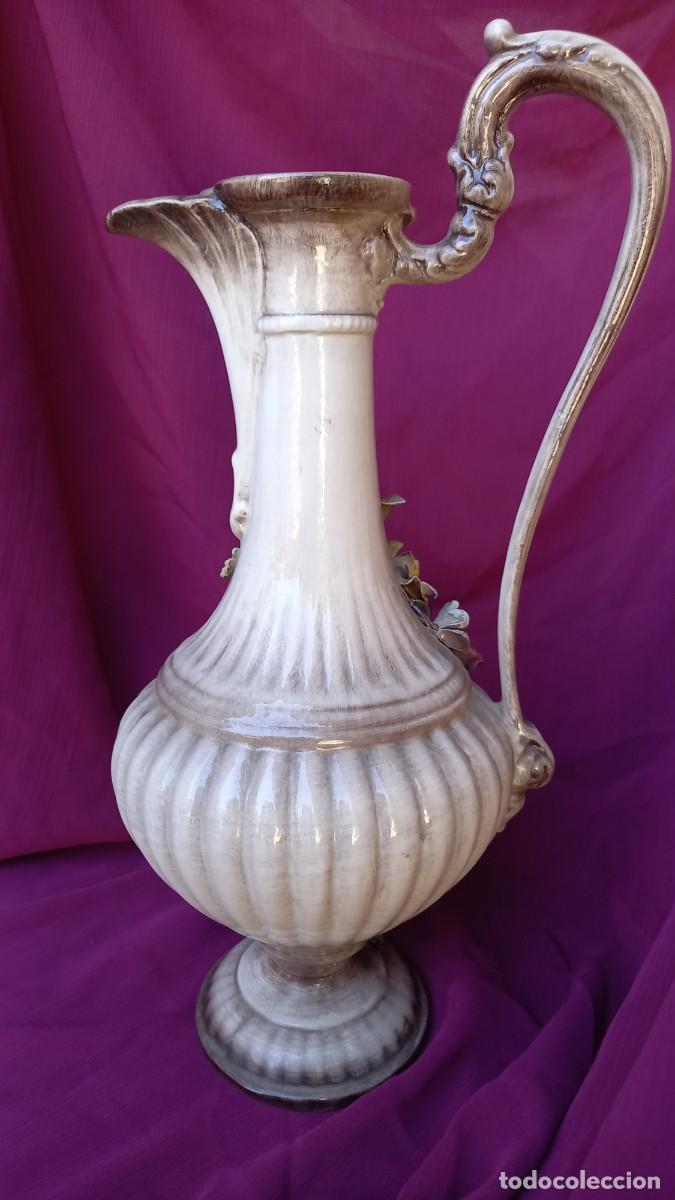 Antig&uuml;edades: PRECIOSA JARRA CAPODIMONTE (34cm). - Foto 3