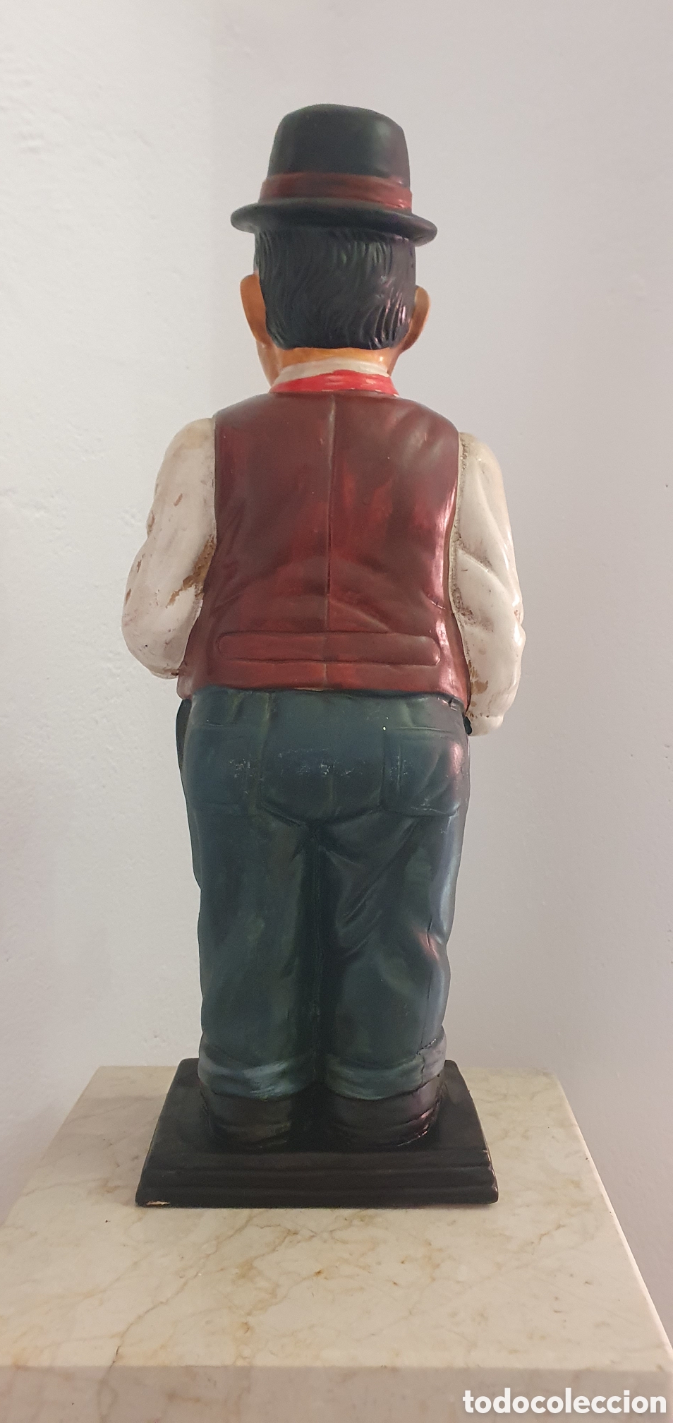 Antig&uuml;edades: FIGURAS DE EL GORDO Y EL FLACO - Foto 3