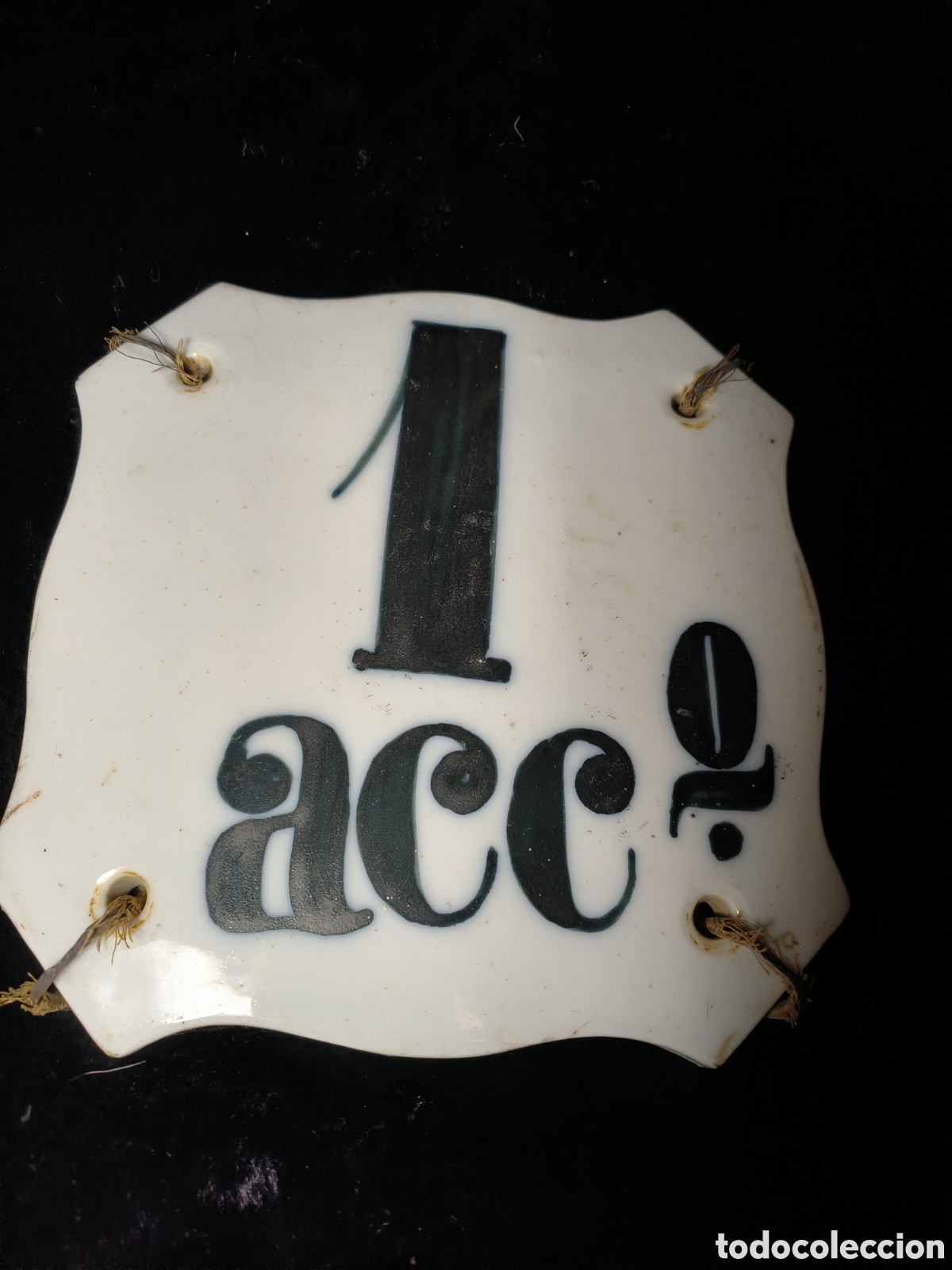 Antig&uuml;edades: Placa de cer&aacute;mica - Foto 3