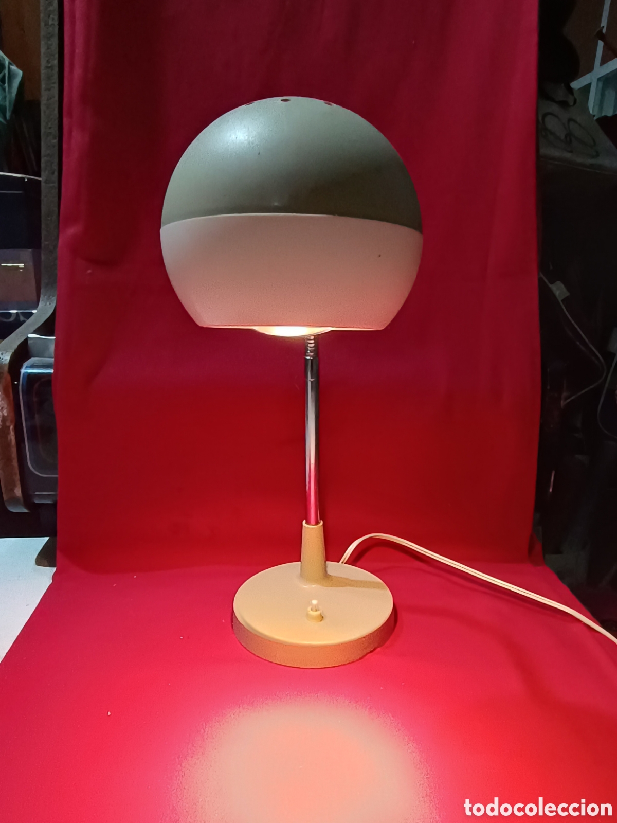 Antig&uuml;edades: Flexo o lampara de mesa DISE&Ntilde;O SPACE AGE ajustable - Foto 7