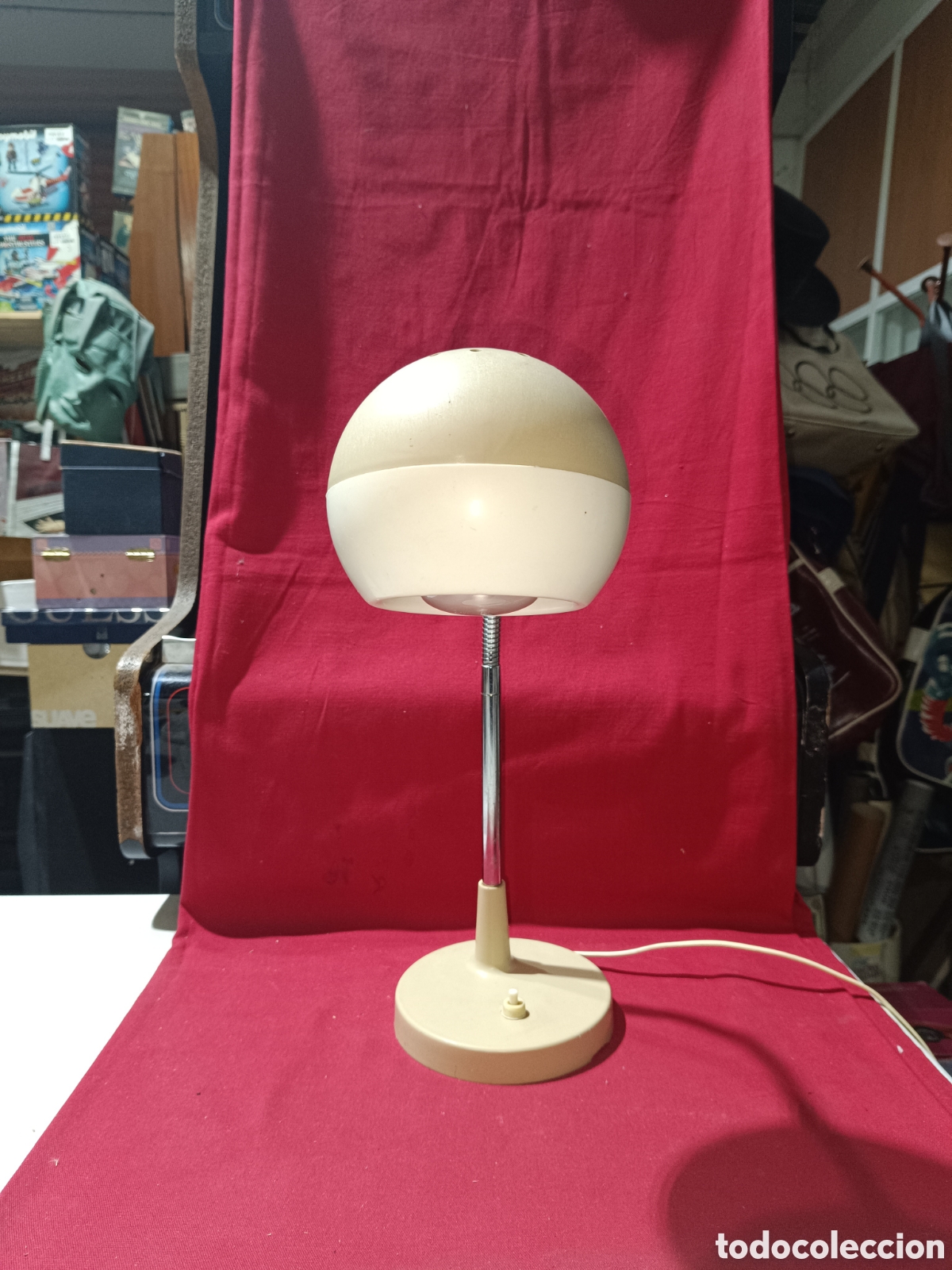 Antig&uuml;edades: Flexo o lampara de mesa DISE&Ntilde;O SPACE AGE ajustable - Foto 1