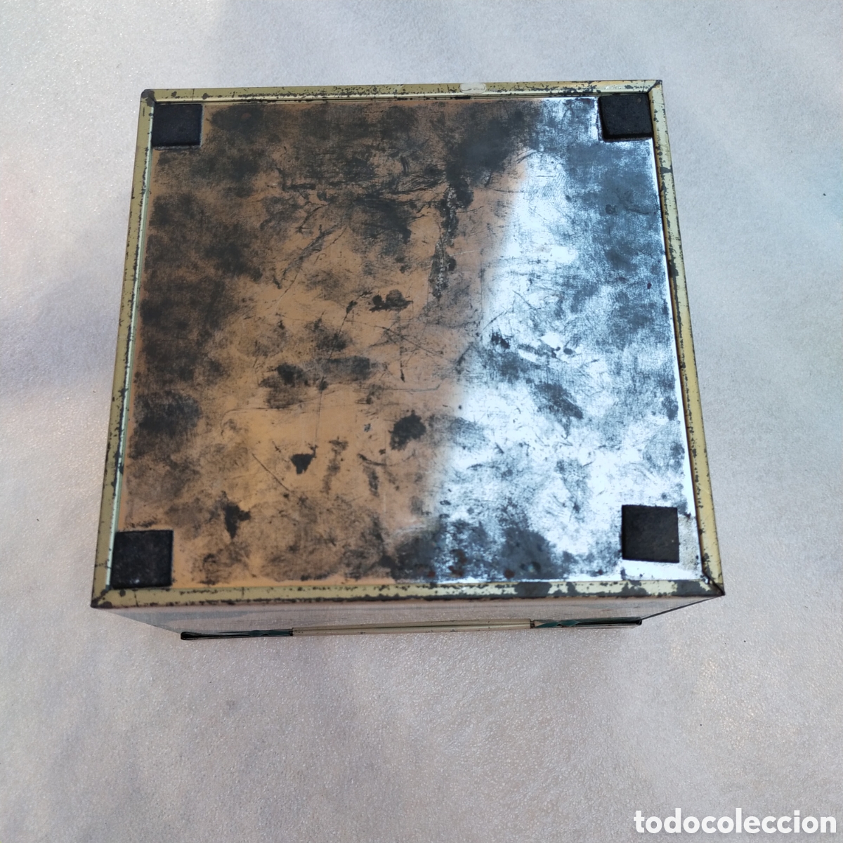 Antig&uuml;edades: Caja metal pompadour - Foto 5