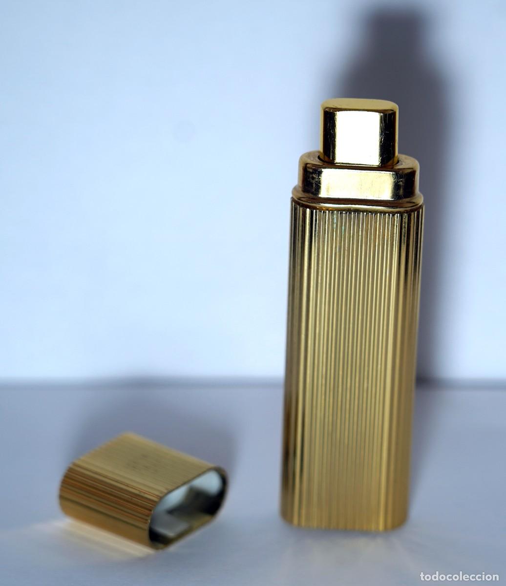 Antig&uuml;edades: Perfumador de bolsillo dorado - Foto 2