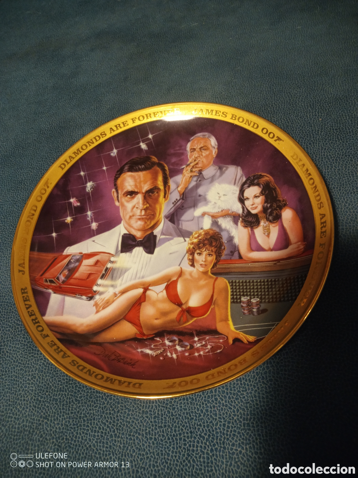 Antig&uuml;edades: Plato James Bond &rdquo;Diamonds are forever&rdquo; - Foto 1