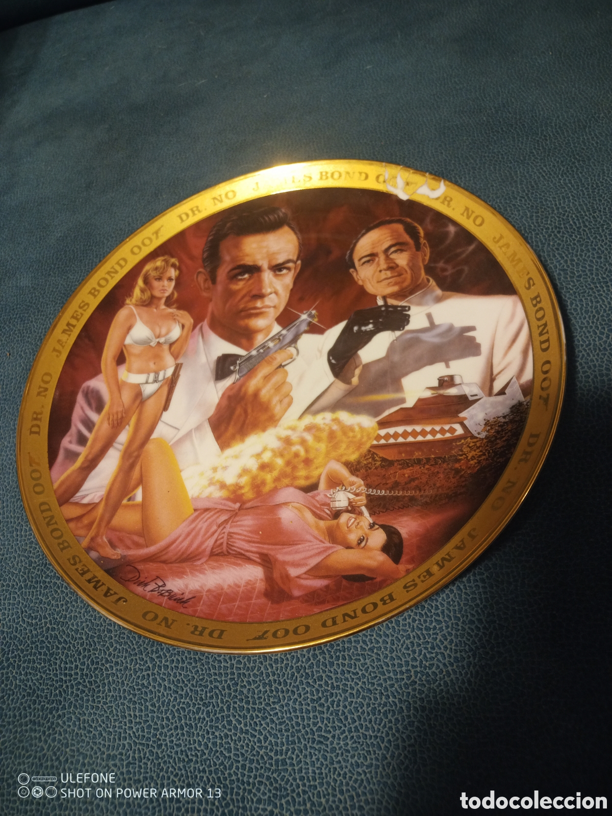 Antig&uuml;edades: Plato James Bond &rdquo;Dr. No&rdquo; - Foto 1