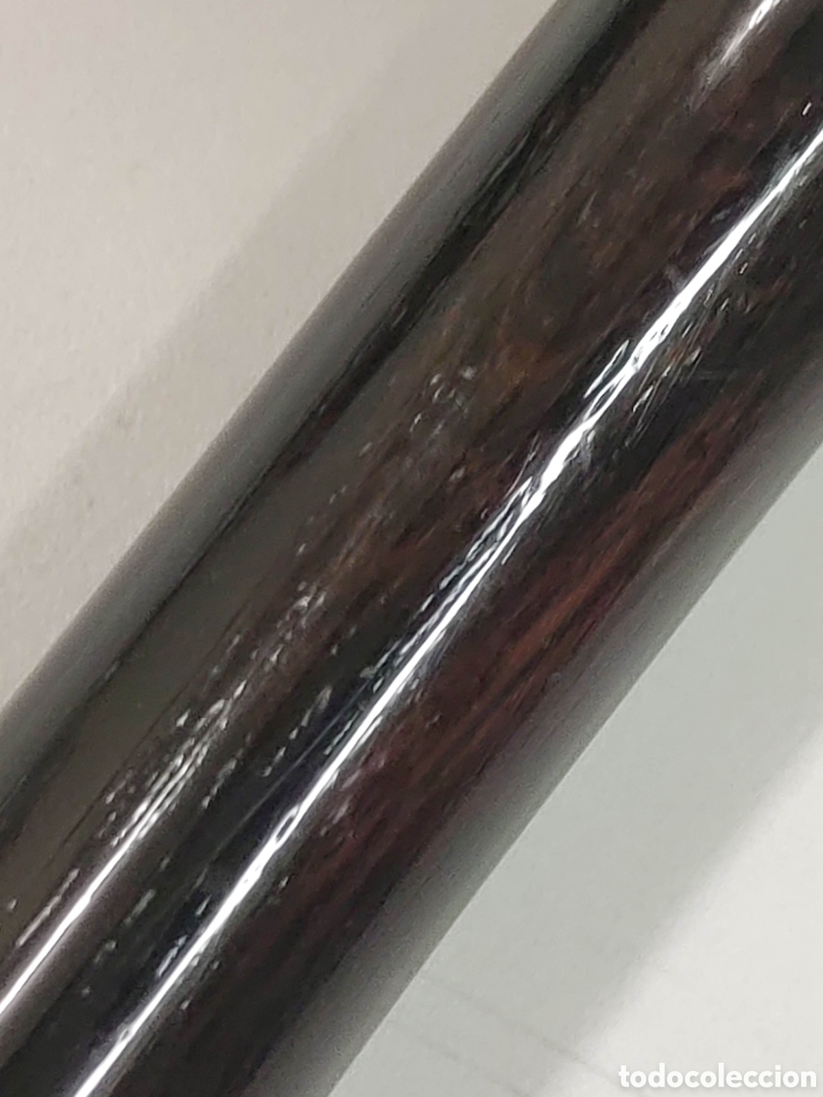 Antig&uuml;edades: Elegant&iacute;simo bast&oacute;n Palo santo plata - Foto 8