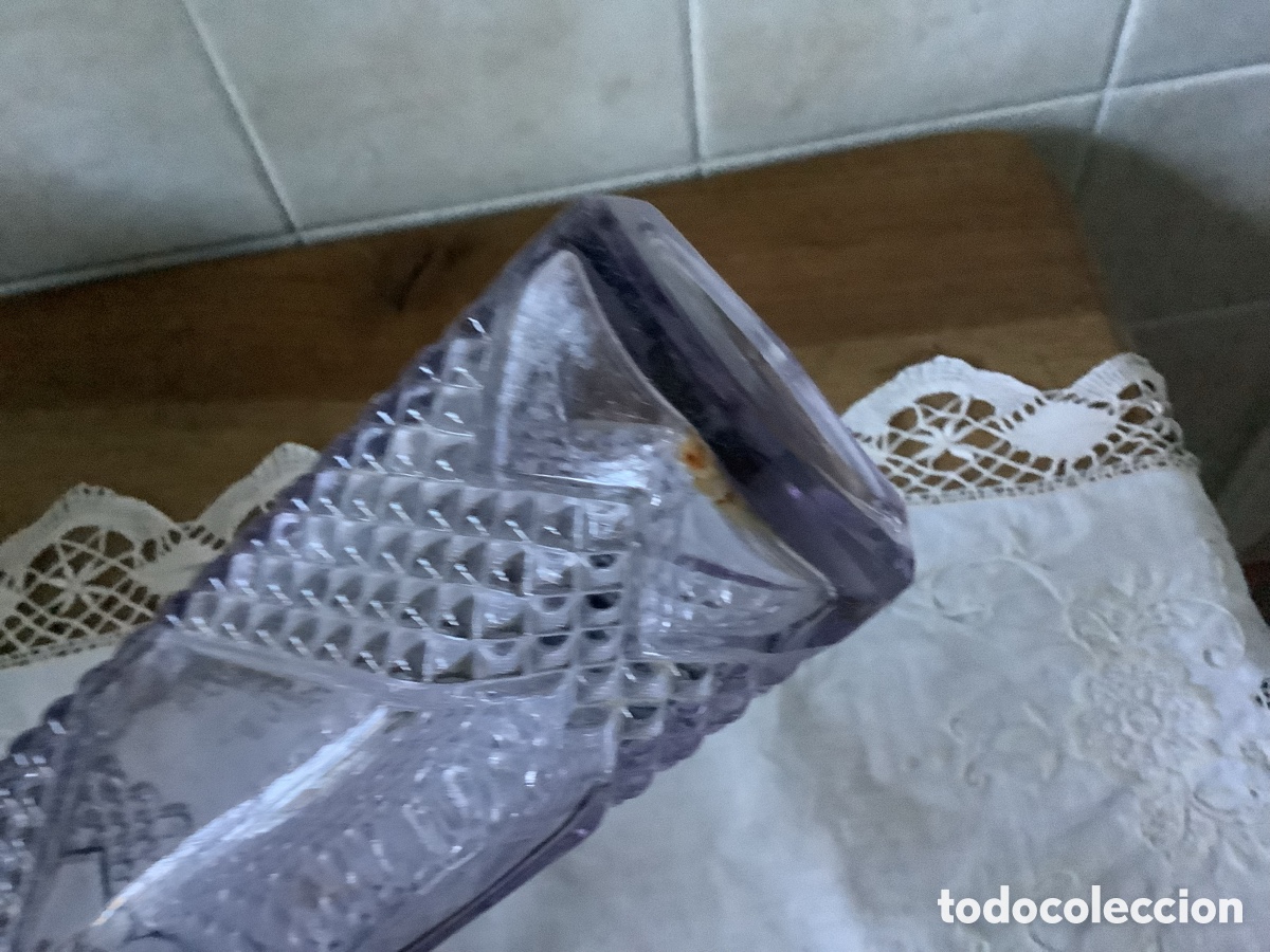 Antig&uuml;edades: Antigua botella de cristal - Foto 6