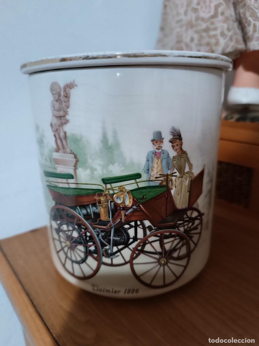 Antig&uuml;edades: Tarro de cer&aacute;mica blanco - Foto 2