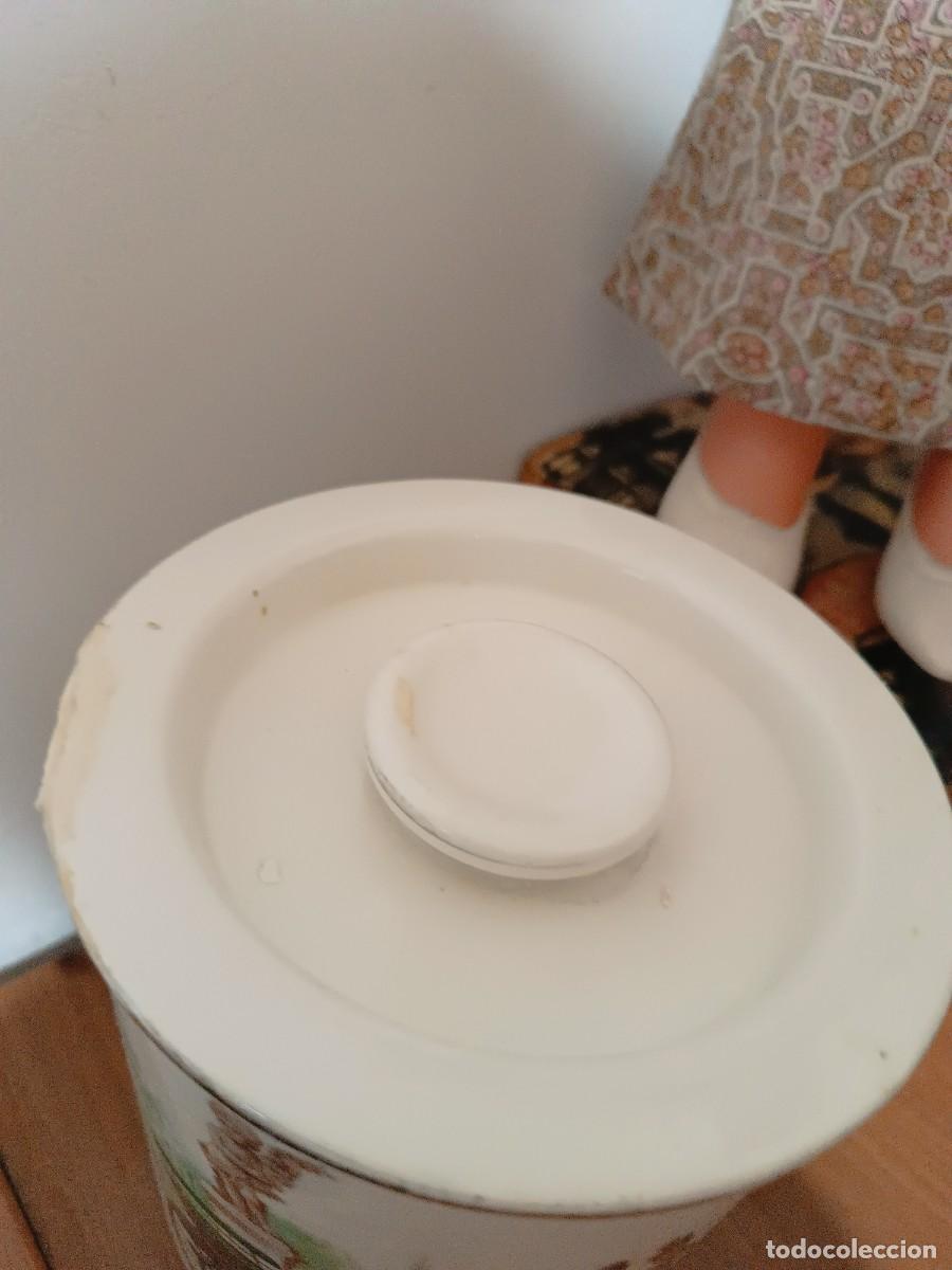 Antig&uuml;edades: Tarro de cer&aacute;mica blanco - Foto 3