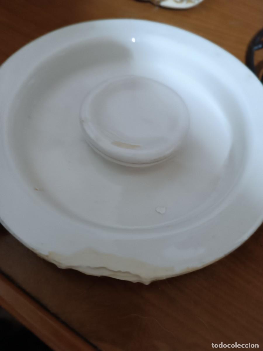 Antig&uuml;edades: Tarro de cer&aacute;mica blanco - Foto 6