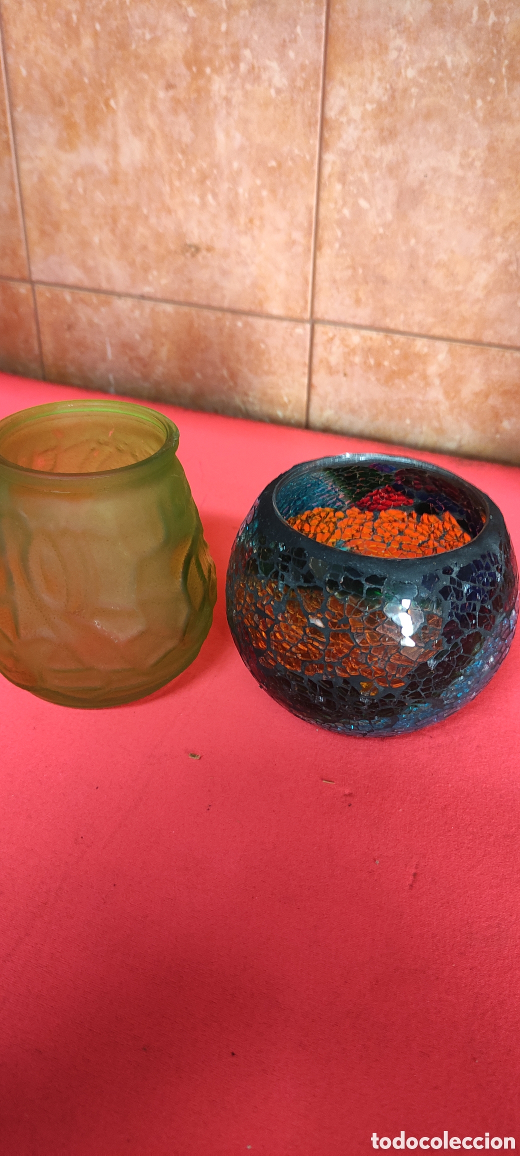 Antig&uuml;edades: PAREJA DE PORTAVELAS - Foto 6