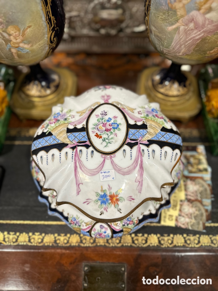 Antig&uuml;edades: caja de limoges - Foto 4