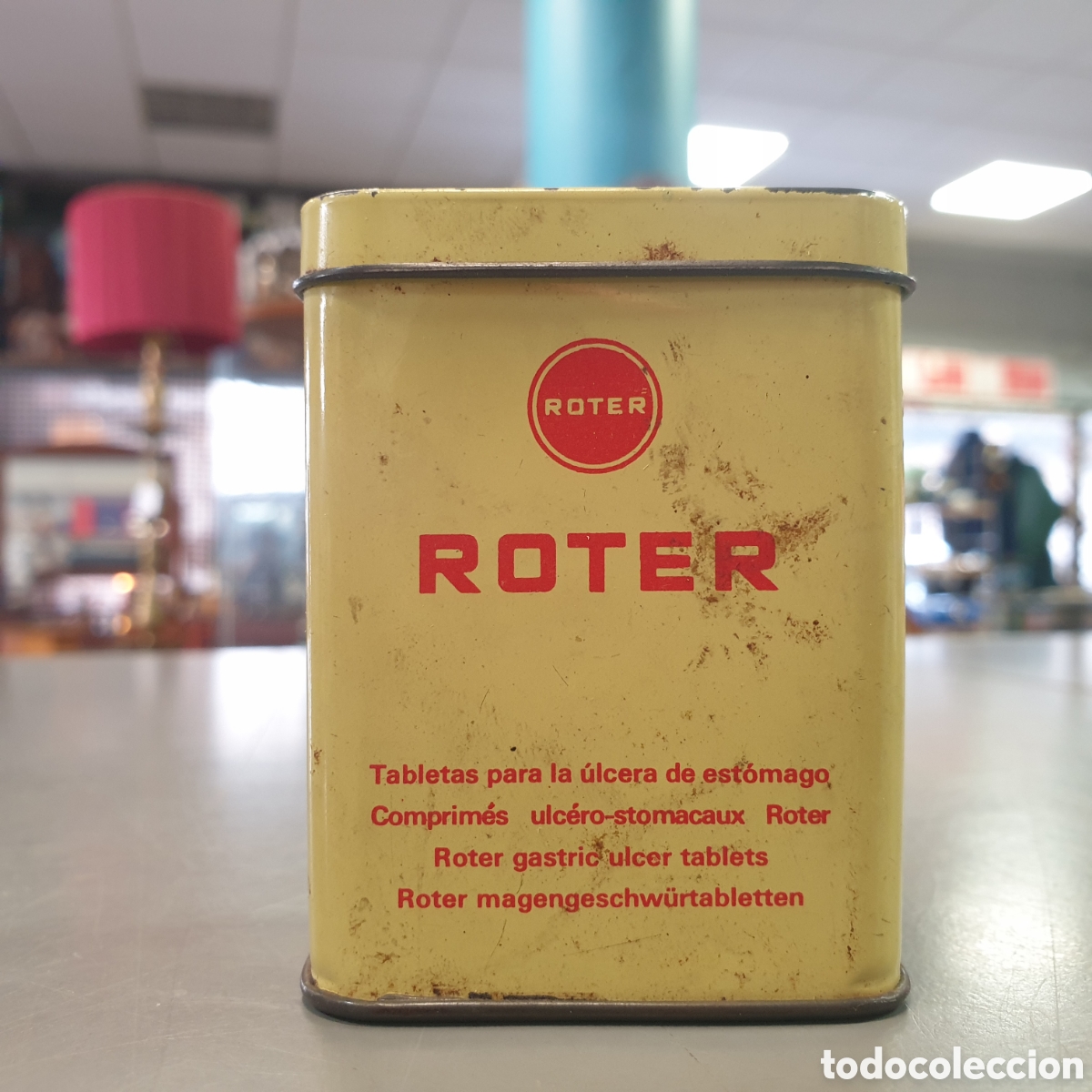 Antig&uuml;edades: Caja de tabletas RODER - Foto 1