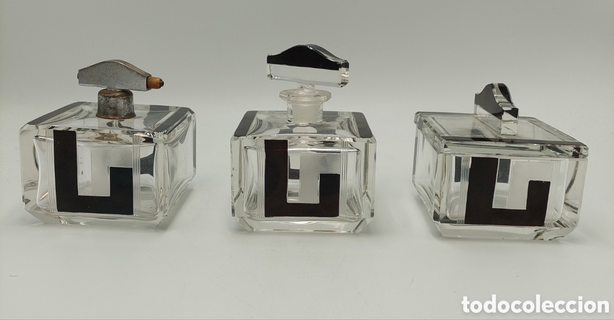 Antig&uuml;edades: Set de perfume Art Deco Karl Palda - Foto 1