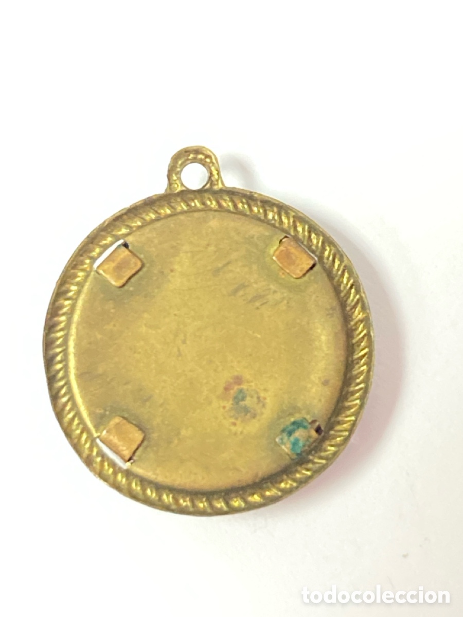 Antig&uuml;edades: Medalla antigua de la Virgen /C151 - Foto 2