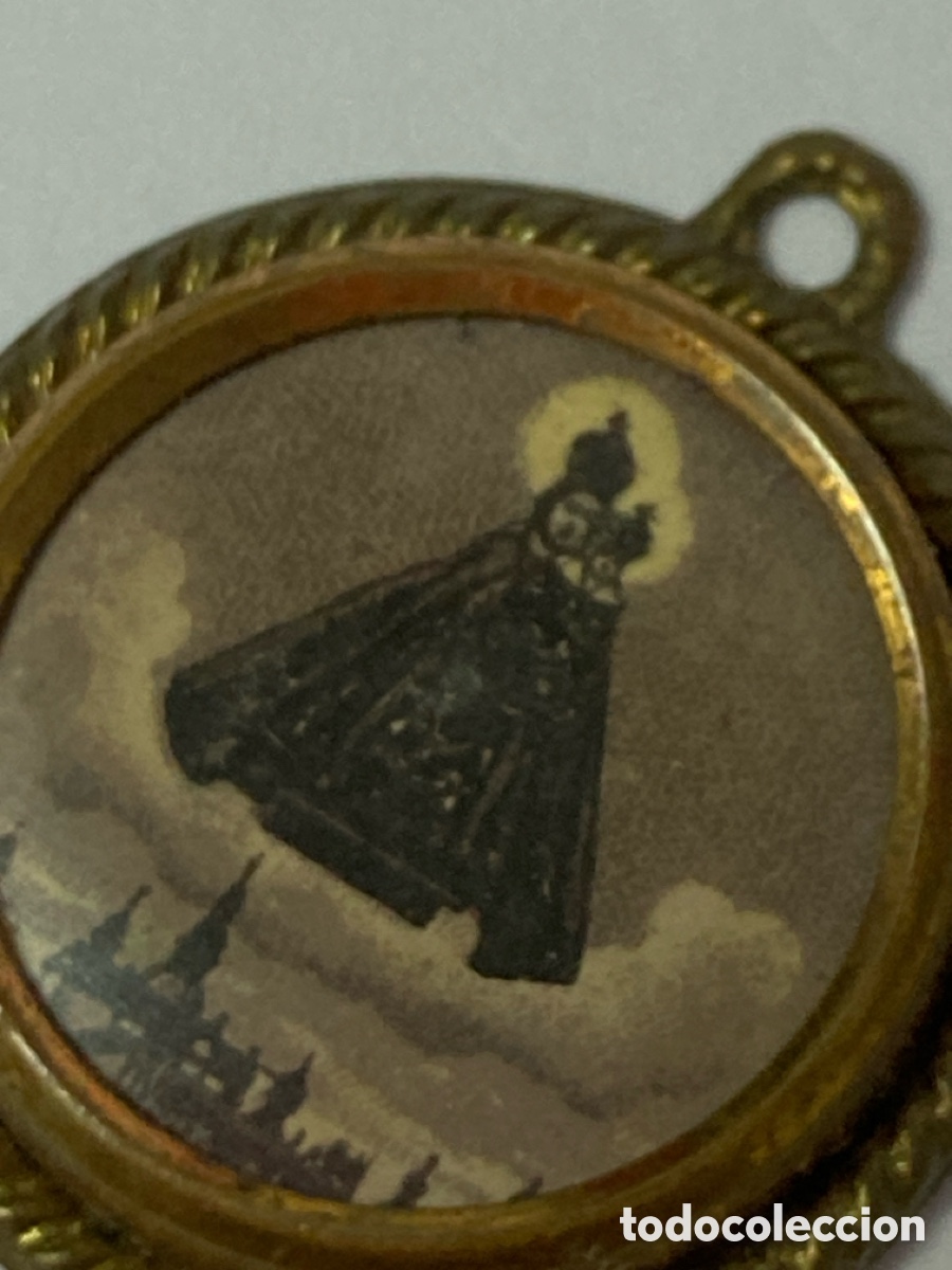 Antig&uuml;edades: Medalla antigua de la Virgen /C151 - Foto 4