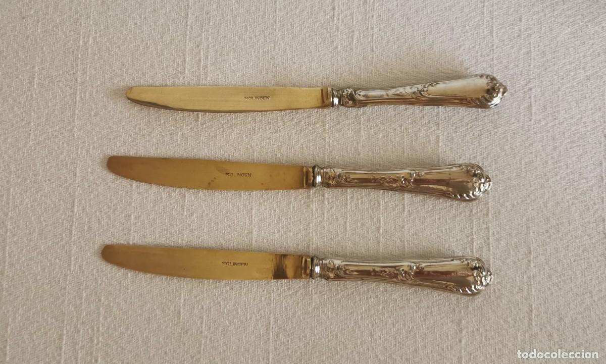 Antig&uuml;edades: CUCHILLOS DE POSTRE SOLINGEN - Foto 1