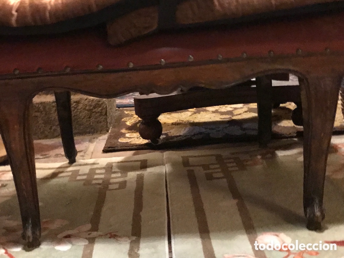 Antig&uuml;edades: Sof&aacute; Luis XV s. XVIII - Foto 7