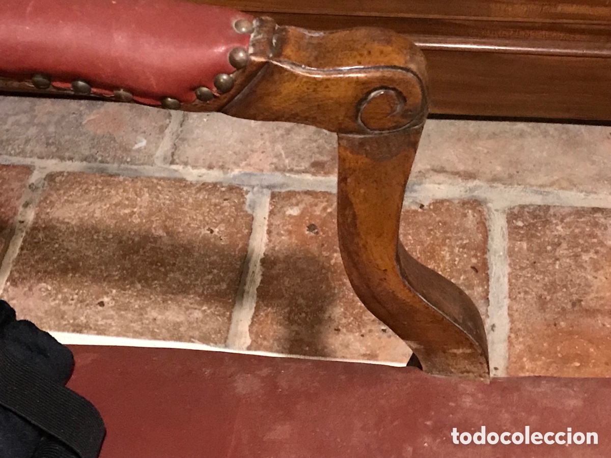 Antig&uuml;edades: Sof&aacute; Luis XV s. XVIII - Foto 9