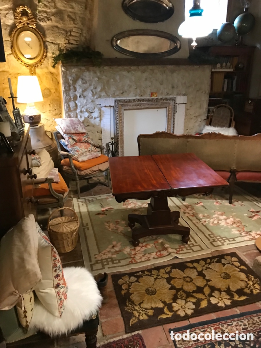 Antig&uuml;edades: Mesa de Juego XIX - Foto 9