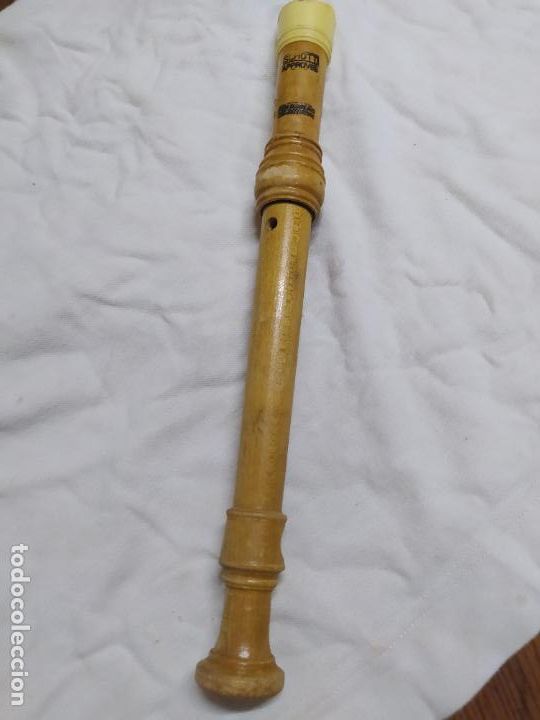 Antig&uuml;edades: Flauta Schott con sello. Caja 3. - Foto 2