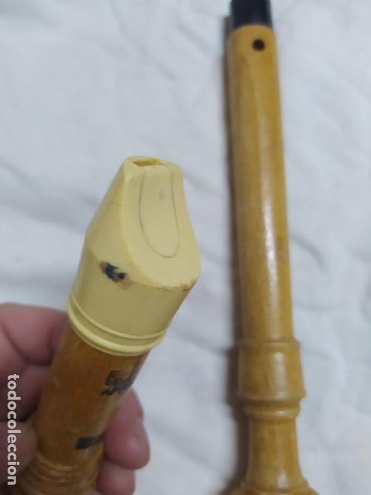 Antig&uuml;edades: Flauta Schott con sello. Caja 3. - Foto 4