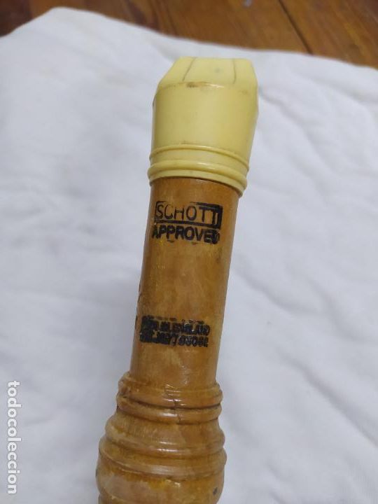 Antig&uuml;edades: Flauta Schott con sello. Caja 3. - Foto 8