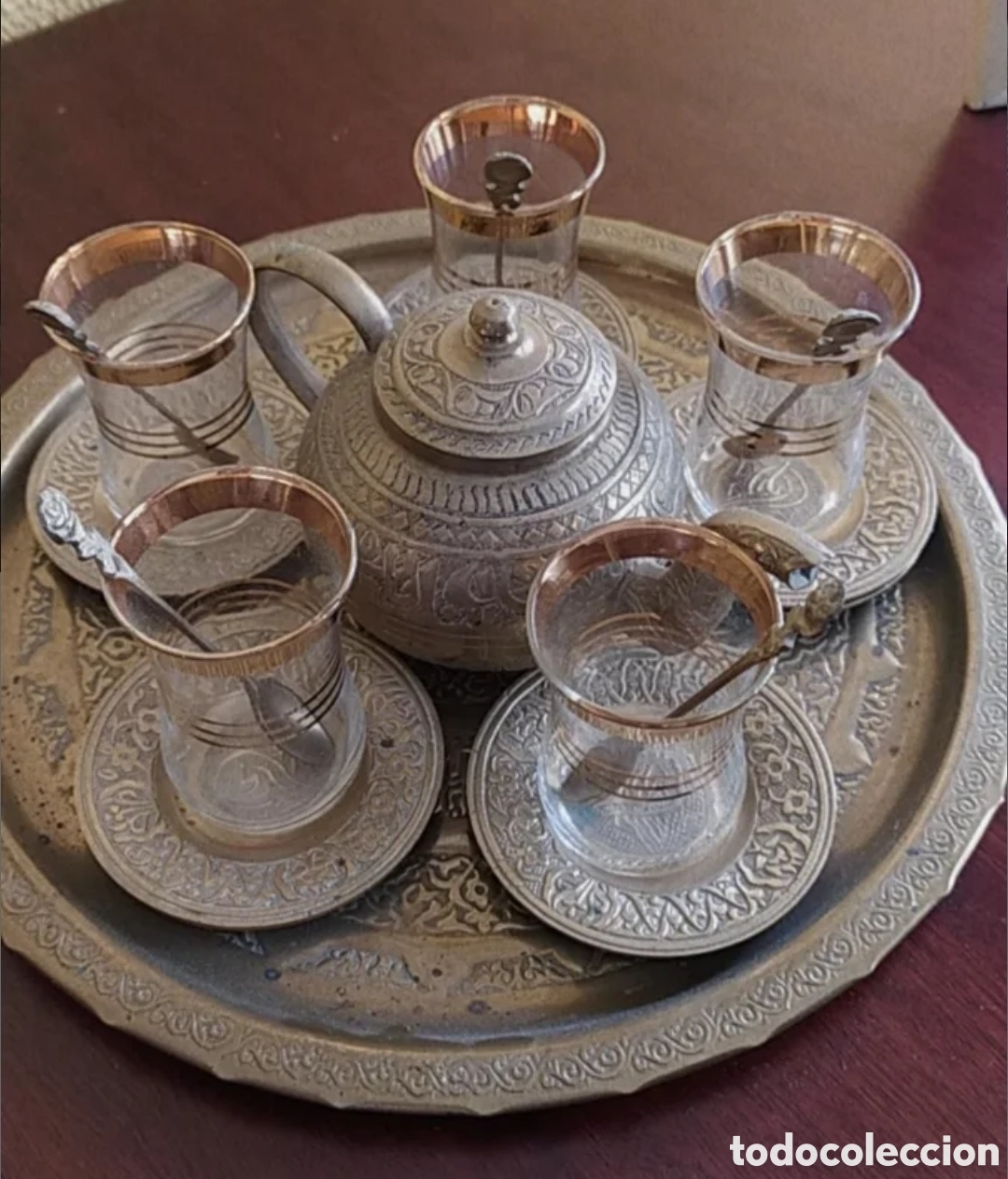 Antig&uuml;edades: Juego de t&eacute; &Aacute;RABE - Foto 2