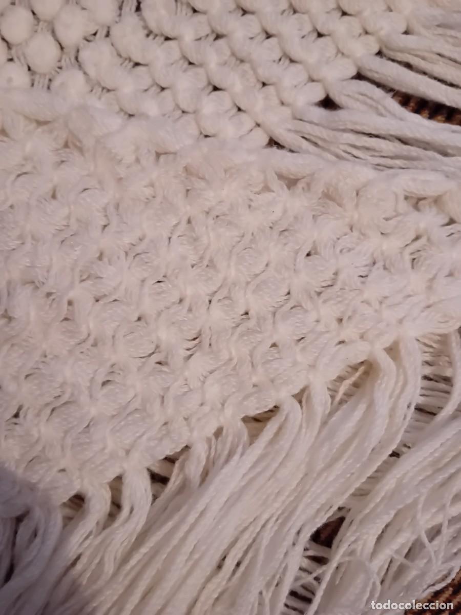 Antig&uuml;edades: Mantilla de lana d&eacute;cada de los 50 - Foto 5