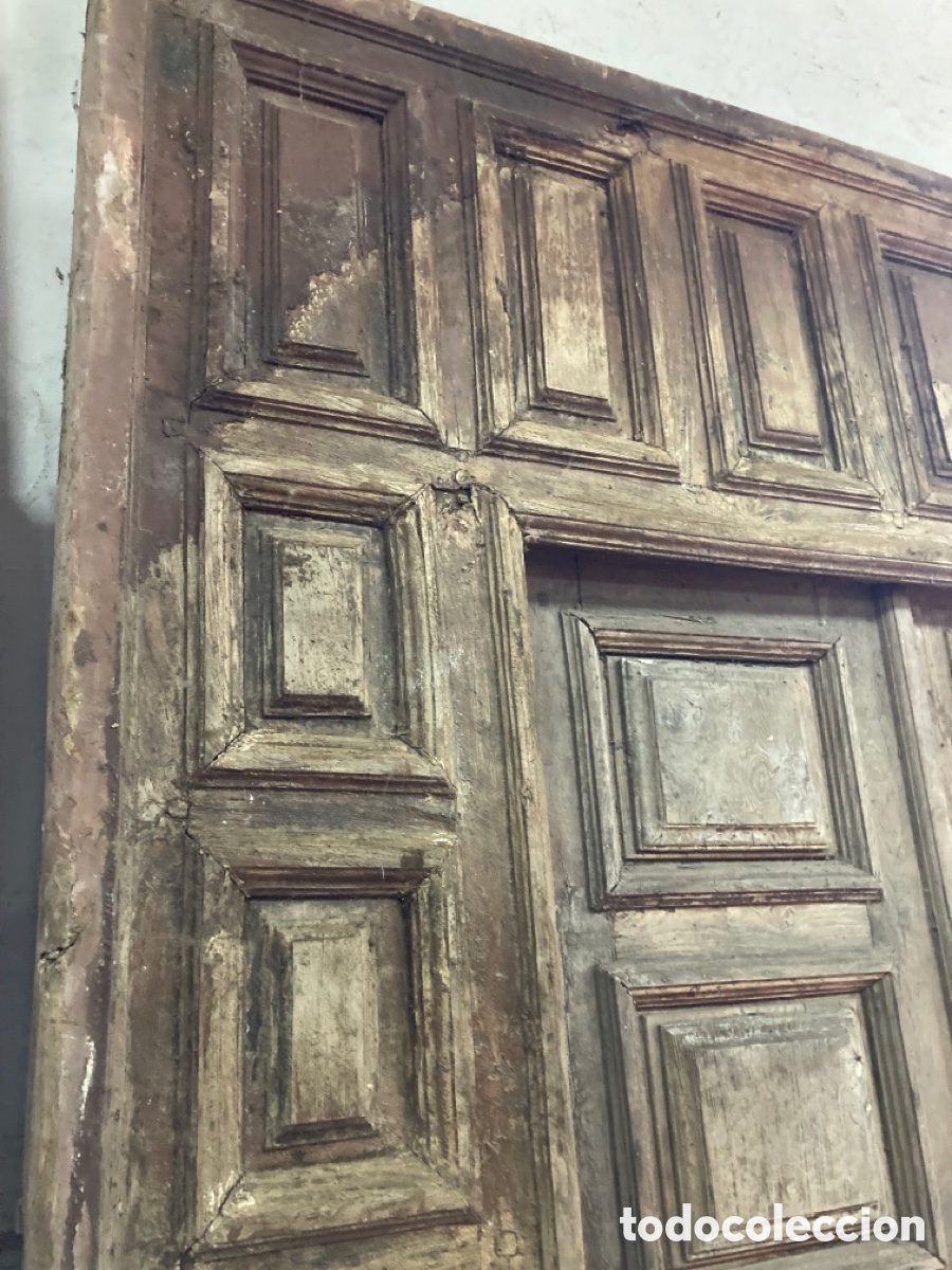 Antig&uuml;edades: Antiguo port&oacute;n Olmo. Para restaurar - Foto 4