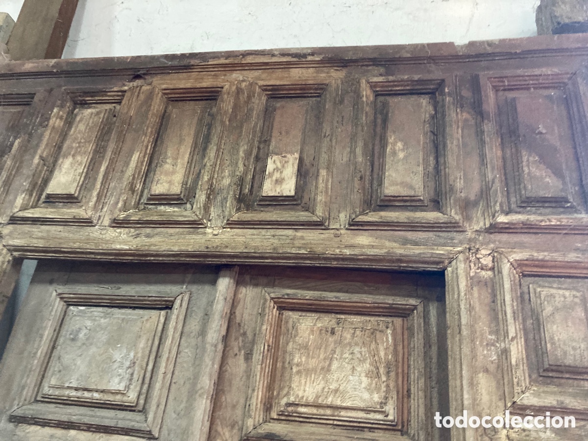 Antig&uuml;edades: Antiguo port&oacute;n Olmo. Para restaurar - Foto 5