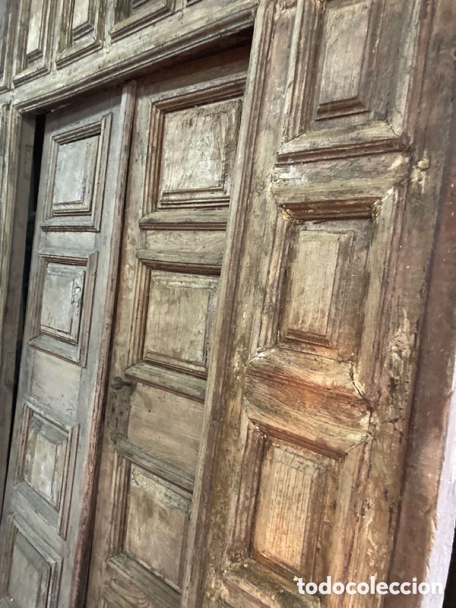 Antig&uuml;edades: Antiguo port&oacute;n Olmo. Para restaurar - Foto 7