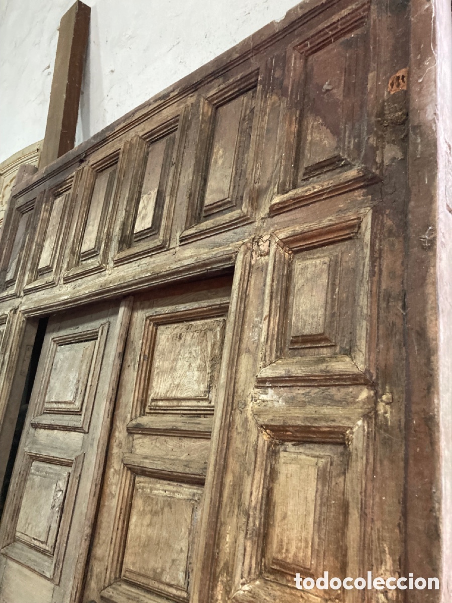 Antig&uuml;edades: Antiguo port&oacute;n Olmo. Para restaurar - Foto 8