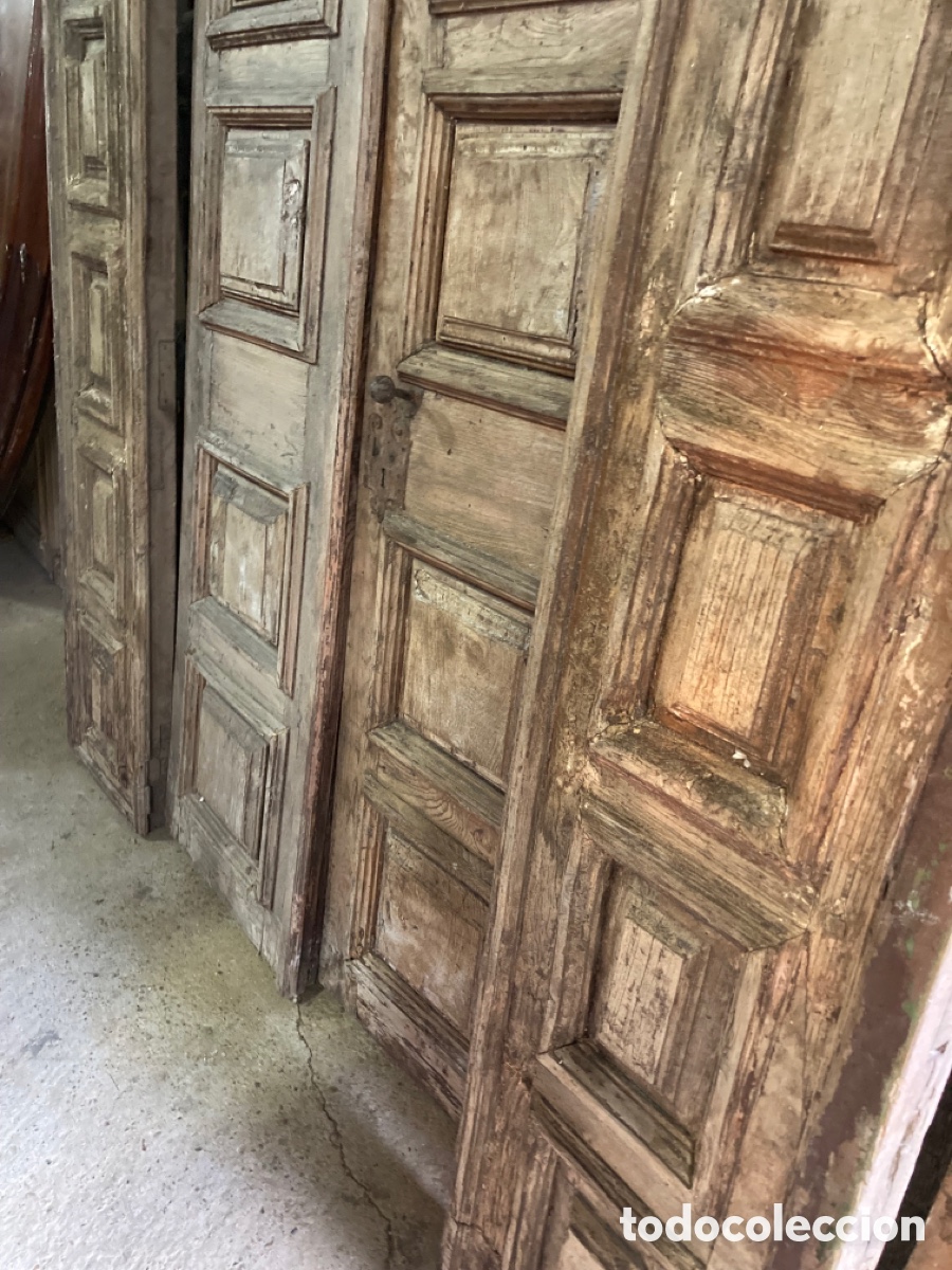 Antig&uuml;edades: Antiguo port&oacute;n Olmo. Para restaurar - Foto 9