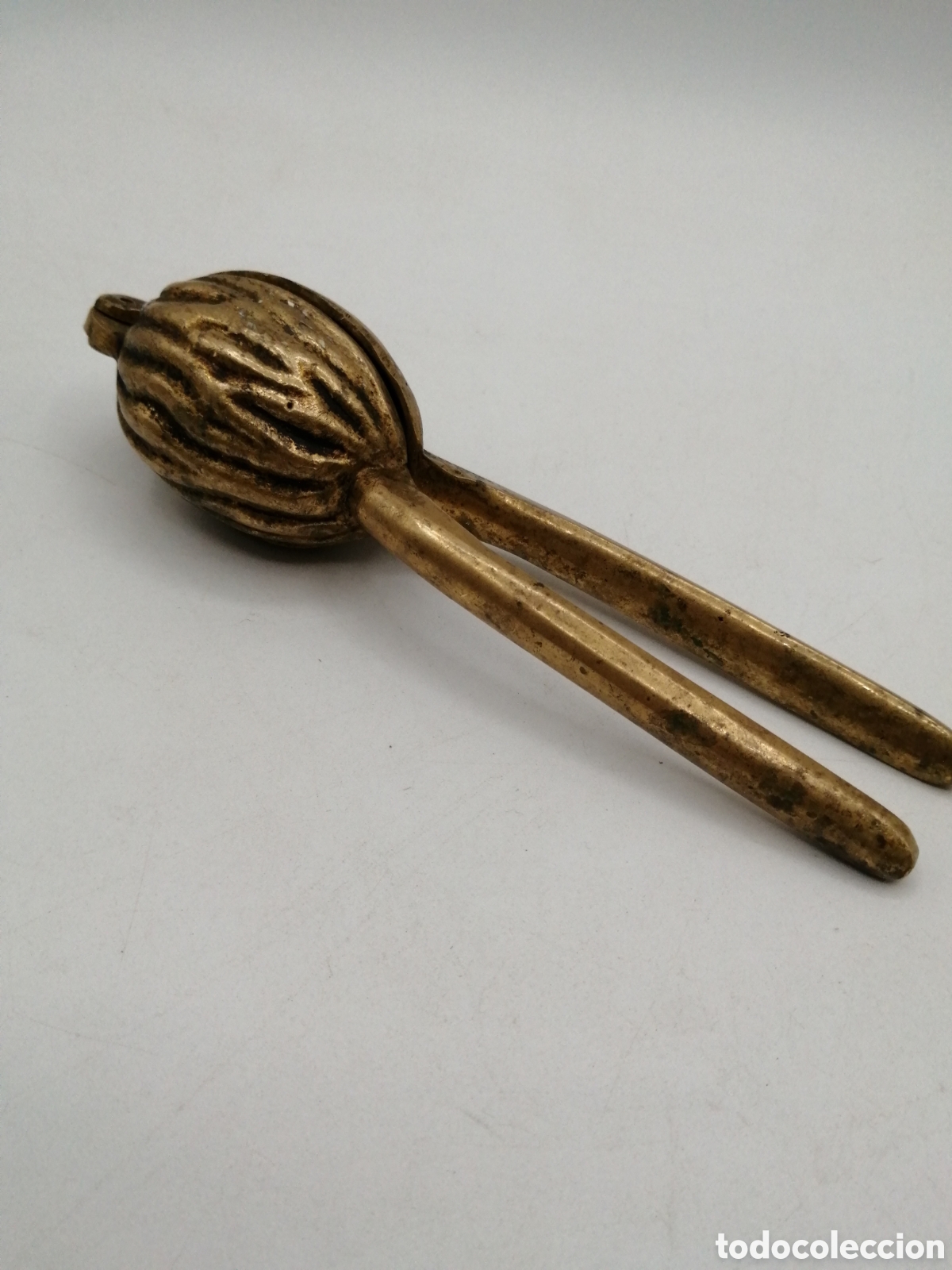 Antig&uuml;edades: Antiguo cascanueces bronce - Foto 2