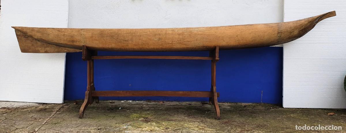 Antig&uuml;edades: Antigua canoa piragua - Foto 3