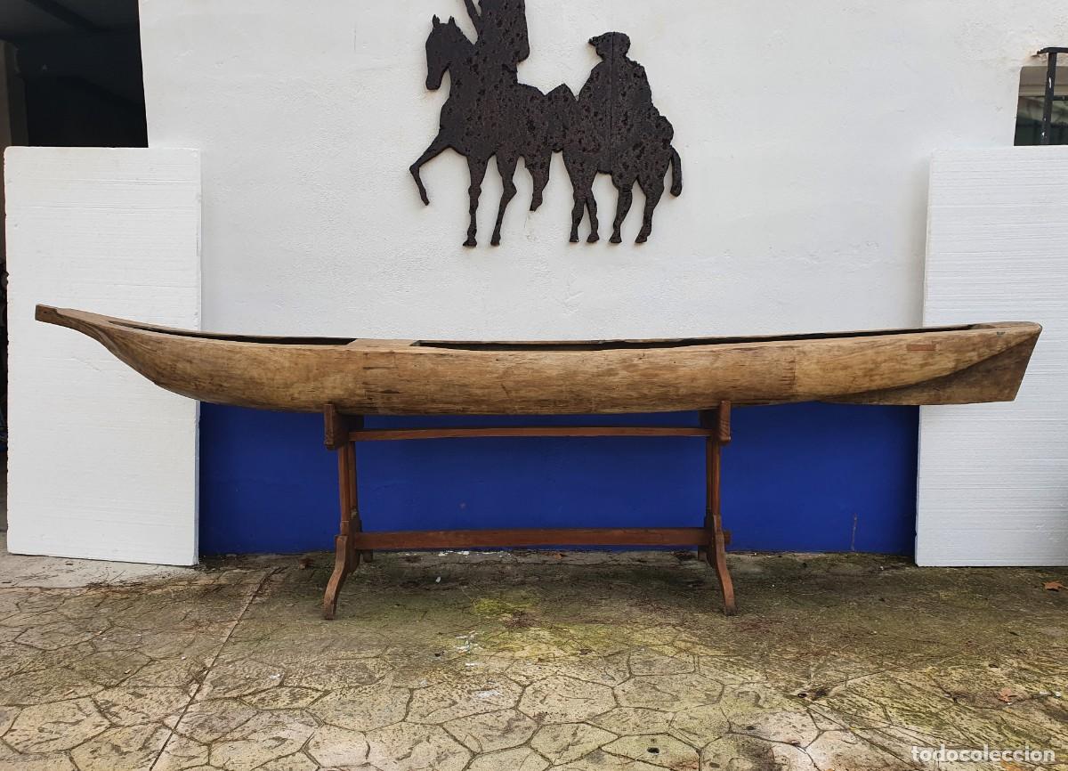 Antig&uuml;edades: Antigua canoa piragua - Foto 7