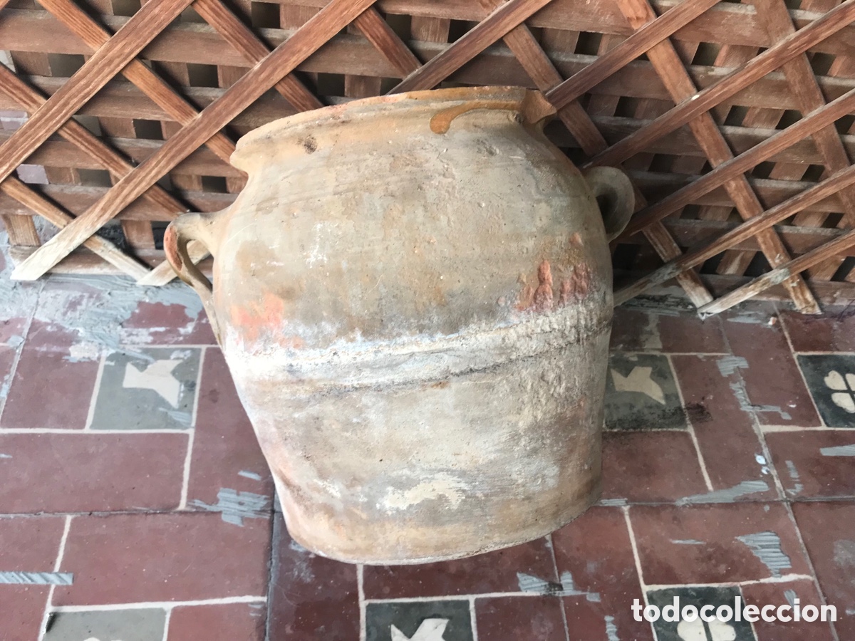 Antig&uuml;edades: Antigua tinaja - Foto 1