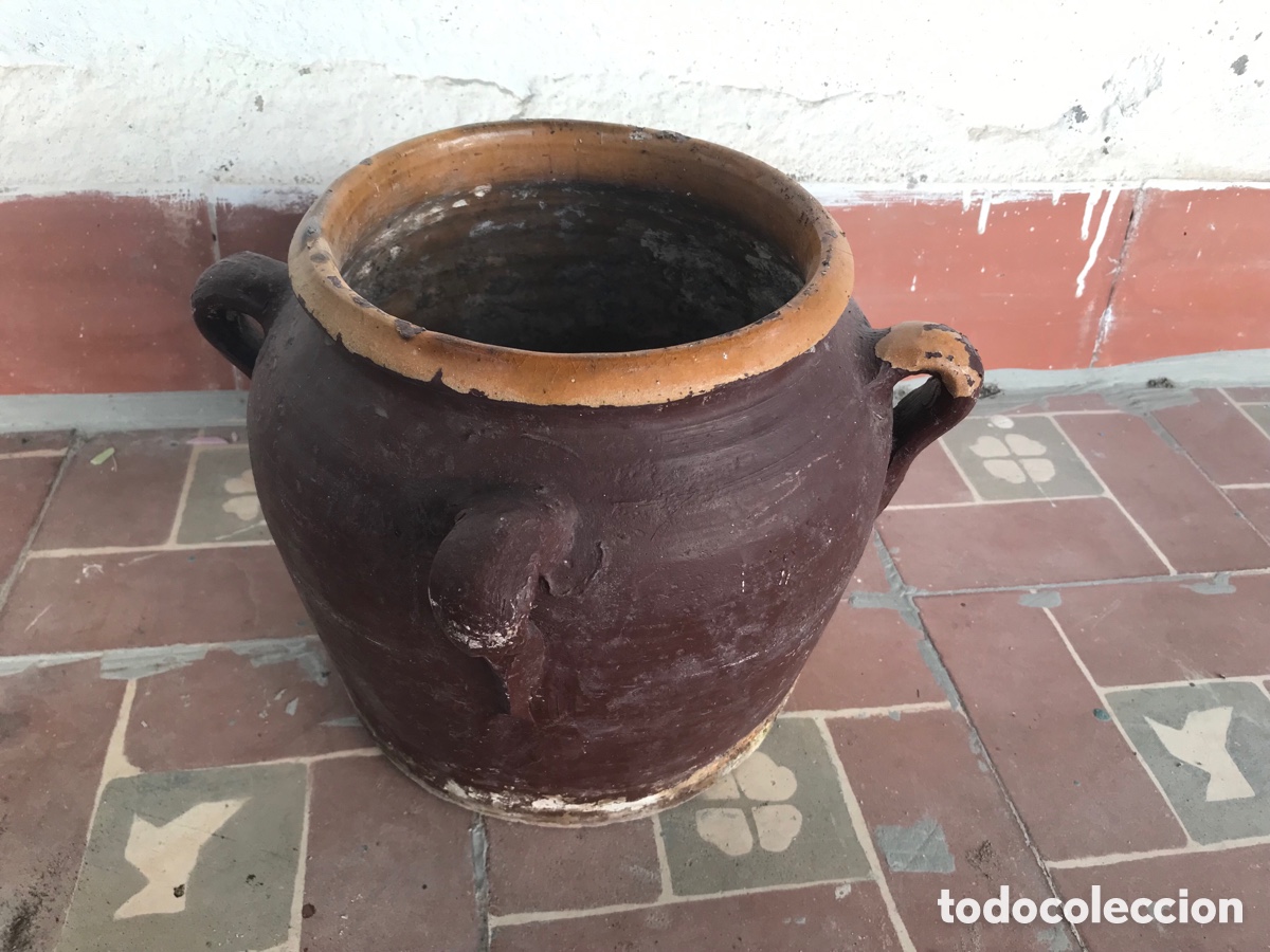 Antig&uuml;edades: Antigua tinaja - Foto 3