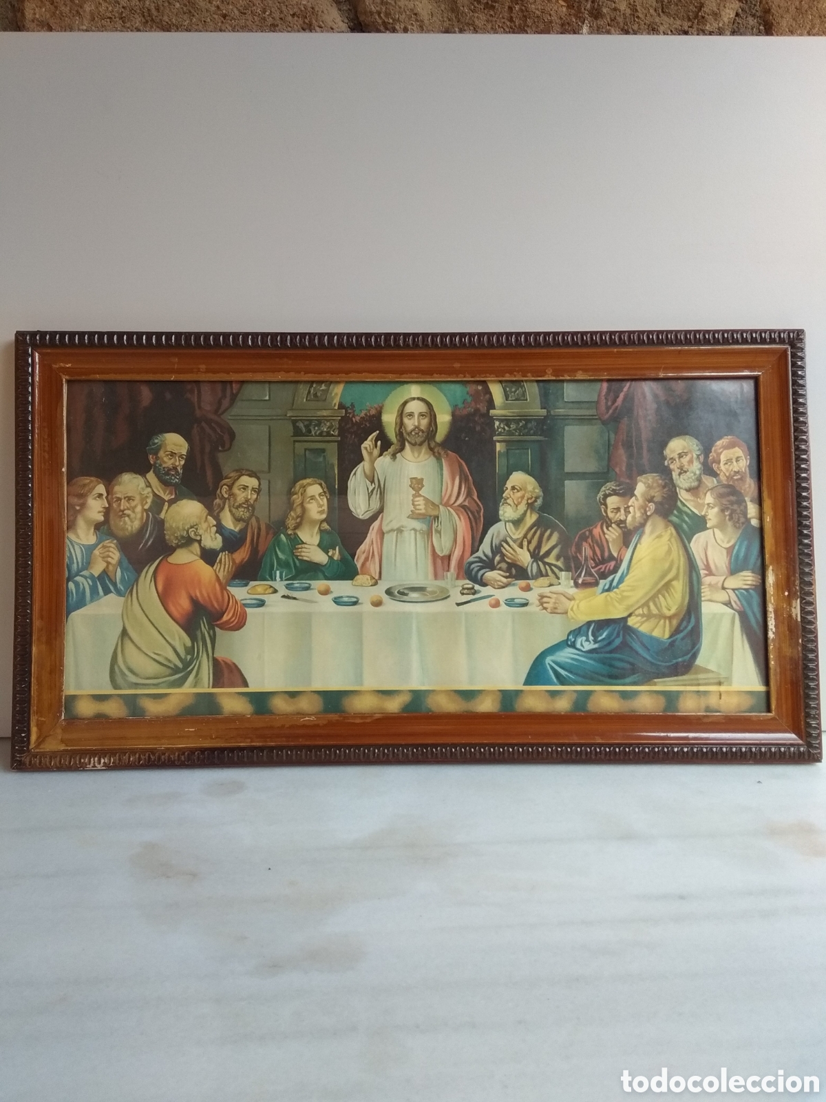 Antig&uuml;edades: Cuadro de la &Uacute;ltima Cena. - Foto 1