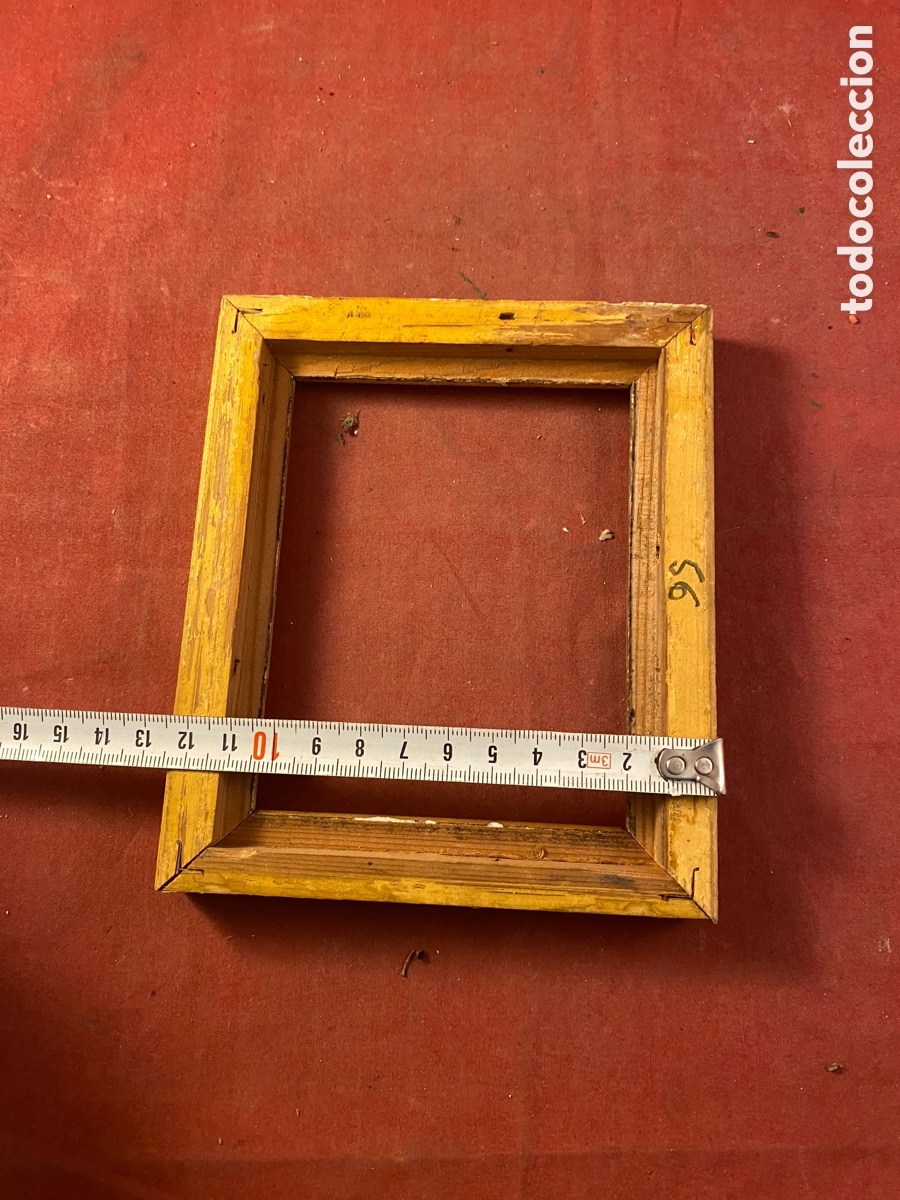 Antig&uuml;edades: Peque&ntilde;o marco dorado - Foto 4