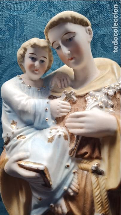 Antig&uuml;edades: SAN ANTONIO CON NI&Ntilde;O EN BRAZOS - Foto 2