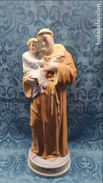 Antig&uuml;edades: SAN ANTONIO CON NI&Ntilde;O EN BRAZOS - Foto 1