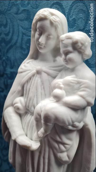 Antig&uuml;edades: VIRGEN CON NI&Ntilde;O EN BRAZOS - Foto 3