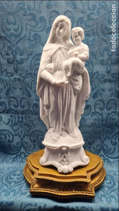 Antig&uuml;edades: VIRGEN CON NI&Ntilde;O EN BRAZOS - Foto 1