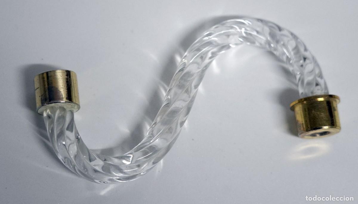 Antig&uuml;edades: BRAZO DE LAMPARA CRISTAL - Foto 1